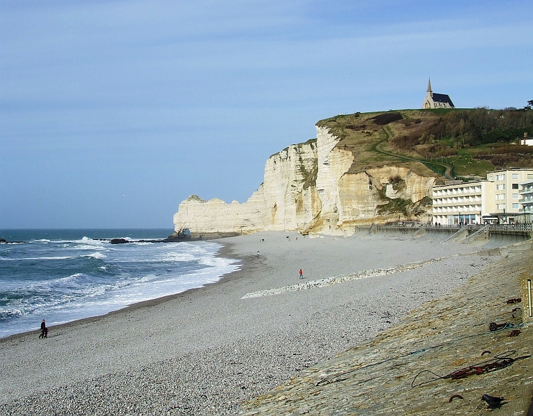 2009_0311_Normandie_Maart0031.JPG - Etretat Beach