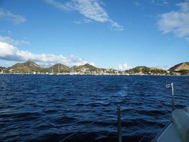 DSCF7817.JPG - Les Saintes after 8 hours sailing