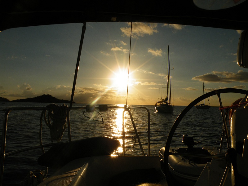 DSCF7969.JPG - Sundown at Pigeon Ile