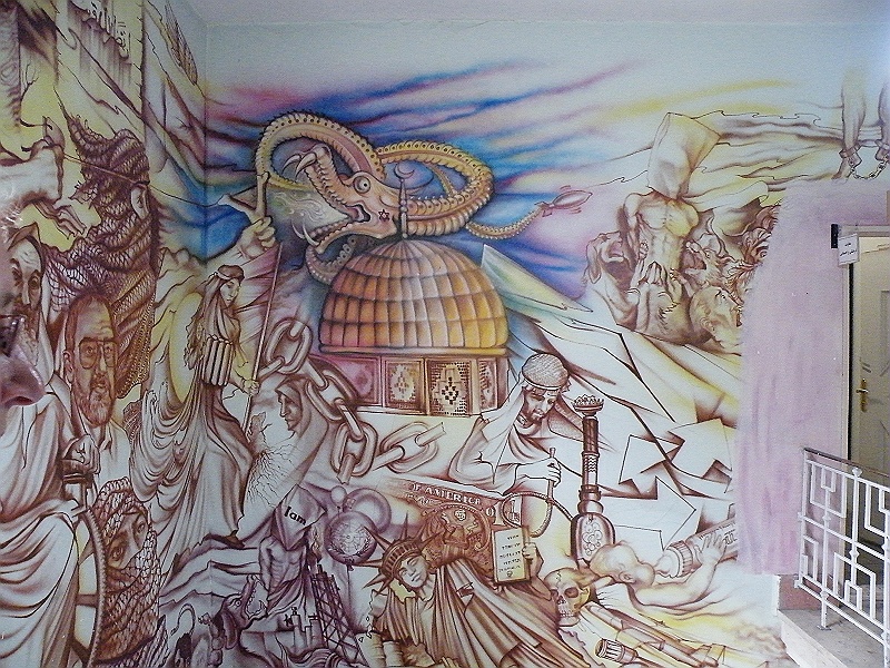 DSCF8275.JPG - Painting inside the Embassy